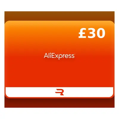 Rewarble AliExpress GBP 30 Gift Card