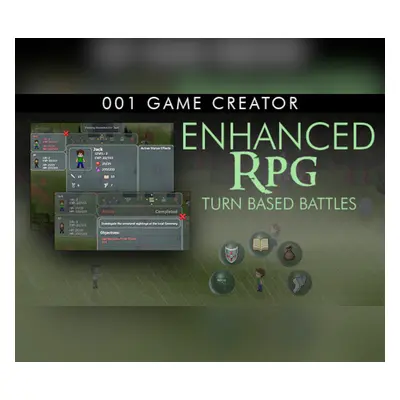 001 Game Creator - Enhanced RPG (Turn-Based Battles) DLC Steam CD Key