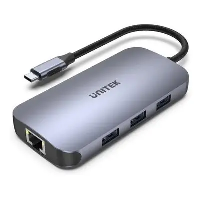 Unitek Hub N9+ USB-C HDMI, PD 100W, czytnik kart