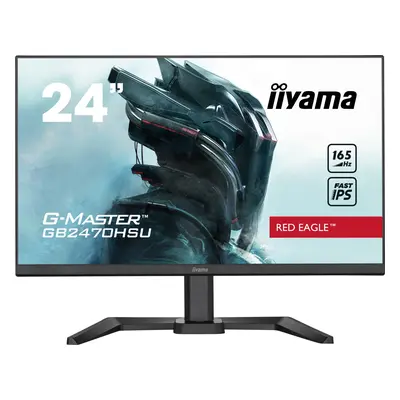 iiyama G-Master GB2470HSU-B5 Red Eagle - 23,8'' | Fast IPS | Full HD | 0,8ms | 165Hz