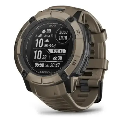 Garmin Instinct 2X Solar Tactical Edition (jasnobrązowy / jasnobrązowy pasek)