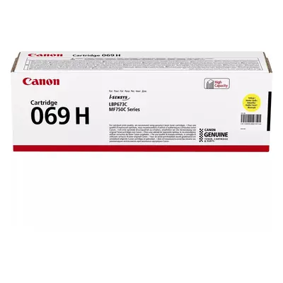 Oryginał Toner Canon CRG 069 żółty XL