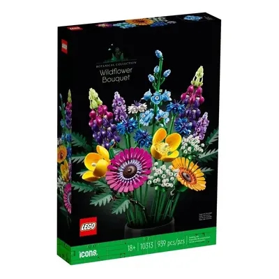 Klocki konstrukcyjne LEGO Icons 10313 Bukiet z polnych kwiatów