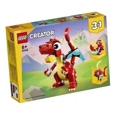 Klocki konstrukcyjne LEGO Creator 31145 Czerwony Smok