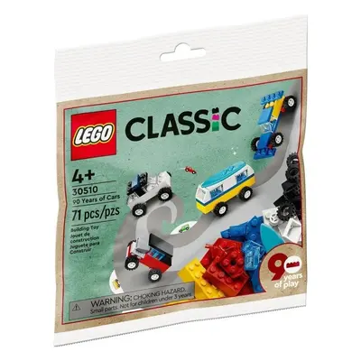 Klocki konstrukcyjne LEGO Classic 90 lat samochodów