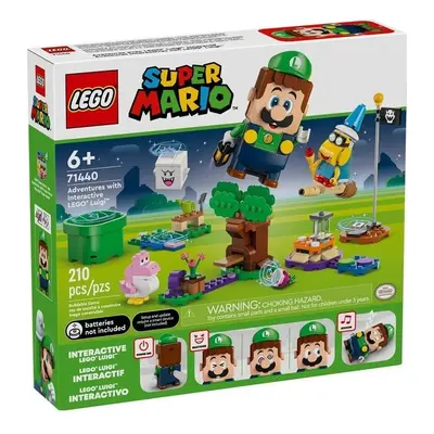 Klocki konstrukcyjne LEGO Super Mario 71440 Przygody z interaktywną figurką LEGO Luigi