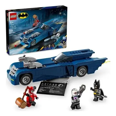 Klocki konstrukcyjne LEGO Super Heroes 76274 Batman z batmobilem kontra Harley Quinn i Mr. Freez