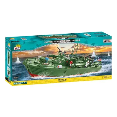 Klocki konstrukcyjne Cobi HC WWII Patrol Torpedd Boat PT-109 1:35 kl.