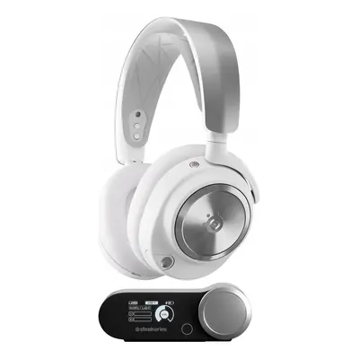 Nauszne SteelSeries Arctis Nova Pro Wireless P White