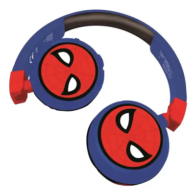 Nauszne Lexibook Spiderman Składane słuchawki 2w1 Bluetooth