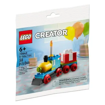 Klocki konstrukcyjne LEGO Creator 30642 Pociąg urodzinowy