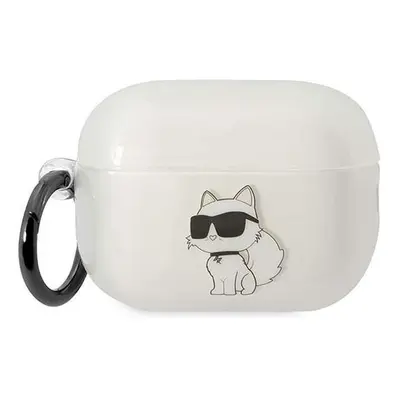 Karl Lagerfeld NFT Ikonik Choupette Head - Etui AirPods Pro (przezroczysty)