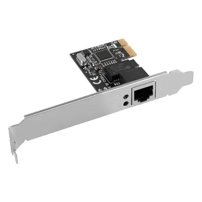 karta sieciowa PCI Express X1 1x RJ45 1Gb RTL8111C śledź low profile