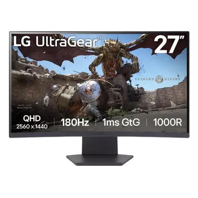 LG 27GS60QC-B - 27'' | QHD | VA Curved | 1ms | 180Hz