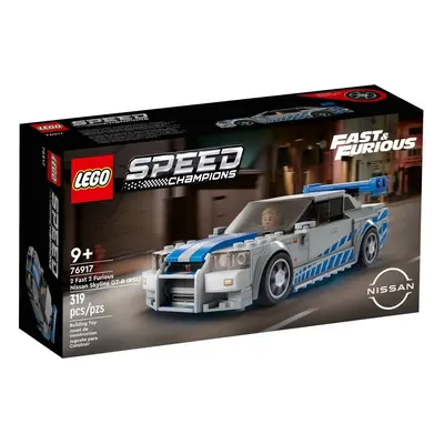 Klocki konstrukcyjne LEGO Speed Champions 76917 Nissan Skyline GT-R (R34) z filmu „Za szybcy, za