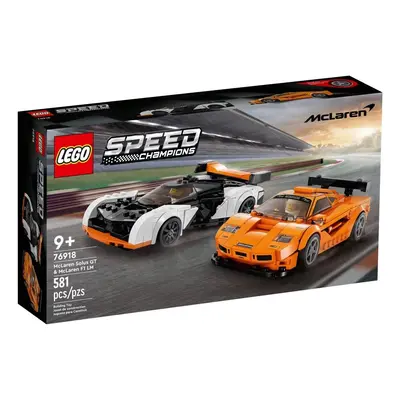 Klocki konstrukcyjne LEGO Speed Champions 76918 McLaren Solus GT i McLaren F1 LM