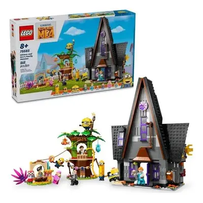 Klocki konstrukcyjne LEGO Minions 75583 Rodzinna rezydencja Gru i minionków