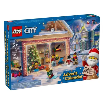 Klocki konstrukcyjne LEGO City 60436 Kalendarz Adwentowy 2024