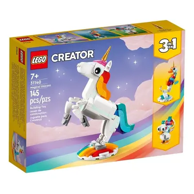 Klocki konstrukcyjne LEGO Creator 3w1 31140 Magiczny jednorożec