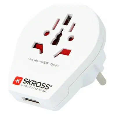 Skross World to Europe USB 1.0