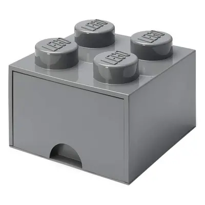 Szuflada na klocki Lego Brick Drawer 4 ciemnoszary