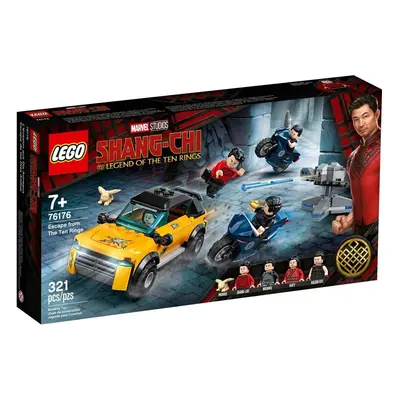 Klocki konstrukcyjne LEGO Super Heroes 76176 Ucieczka przed Dziesięcioma Pierścieniami