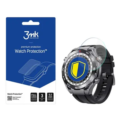 Huawei Watch Ultimate - 3mk Watch Protection v. FlexibleGlass Lite