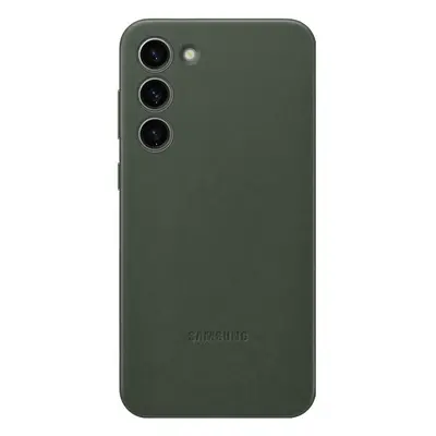 Samsung Leather Case do Galaxy S23 Plus green