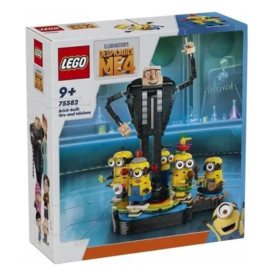 Klocki konstrukcyjne LEGO Minions 75582 Gru i minionki z klocków