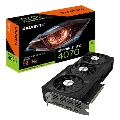 Gigabyte GeForce RTX 4070 WINDFORCE 3 OC V2 12GB DLSS 3