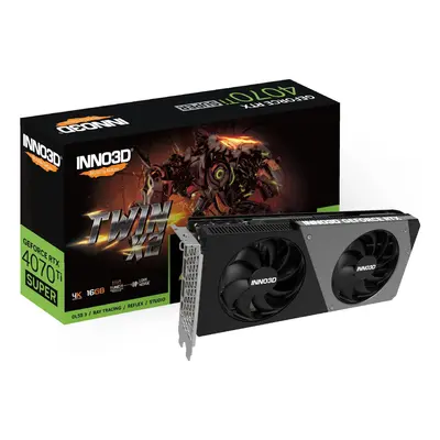 Inno3D GeForce RTX 4070 Ti SUPER Twin X2 16GB GDDR6X DLSS 3