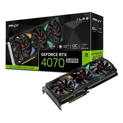 PNY GeForce RTX 4070 SUPER Verto Triple Fan 12GB OC GDDR6X DLSS 3