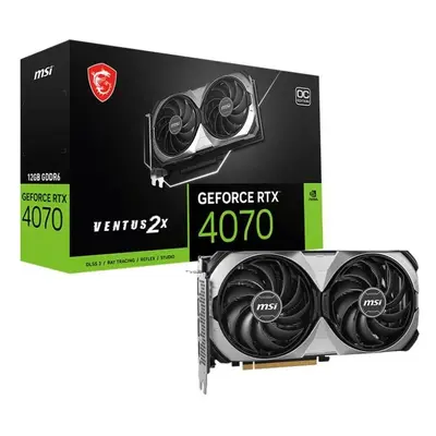 MSI GeForce RTX 4070 VENTUS 2X E1 OC 12GB DLSS 3