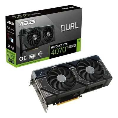 ASUS GeForce RTX 4070 Ti SUPER DUAL 16GB OC DLSS 3