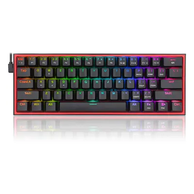 Redragon K617 Fizz RGB czarna