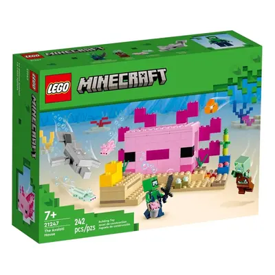 Klocki konstrukcyjne LEGO Minecraft 21247 Dom aksolotla