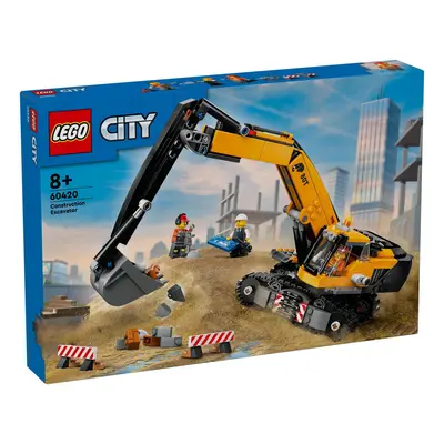 Klocki konstrukcyjne LEGO City 60420 Żółta koparka