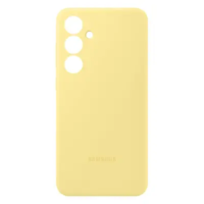 Samsung Silicone Case do S24 FE S721 żółty