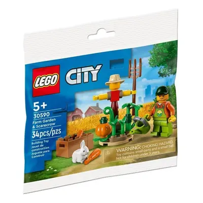 Klocki konstrukcyjne LEGO City 30590 Ogród na farmie i strach na wróble