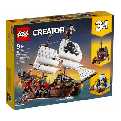 Klocki konstrukcyjne LEGO Creator 3w1 31109 Statek Piracki