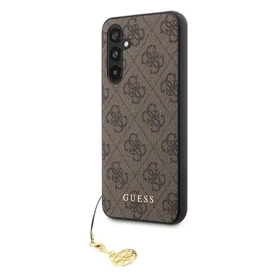 Guess 4G Charms Collection - Etui Samsung Galaxy S23 FE (brązowy)