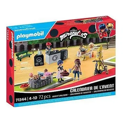 Klocki konstrukcyjne Playmobil Miraculous: Piknik w Paryżu Kalendarz adwentowy 71344