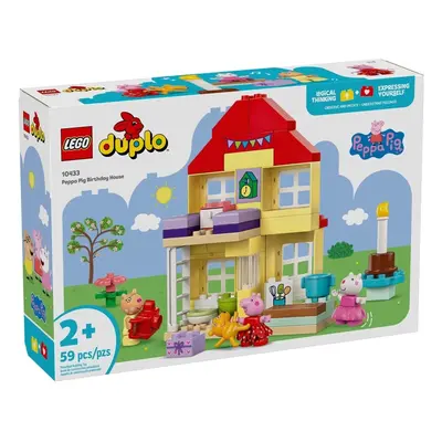 Klocki konstrukcyjne LEGO Świnka Peppa 10433 Urodzinowy domek Peppy