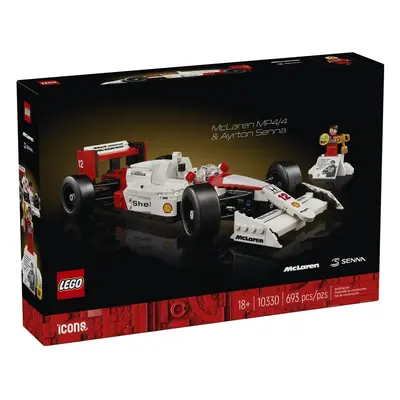 Klocki konstrukcyjne LEGO Icons 10330 McLaren MP4/4 i Ayrton Senna