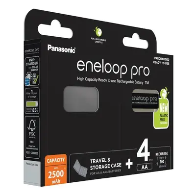 Panasonic Eneloop PRO AA 2500mAh szt + box