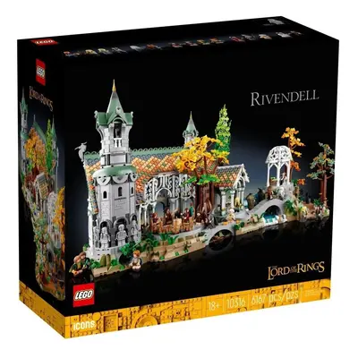 Klocki konstrukcyjne LEGO Icons Władca Pierścieni Rivendell