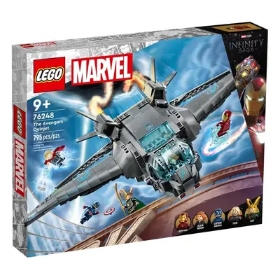 Klocki konstrukcyjne LEGO Marvel Quinjet Avengersów