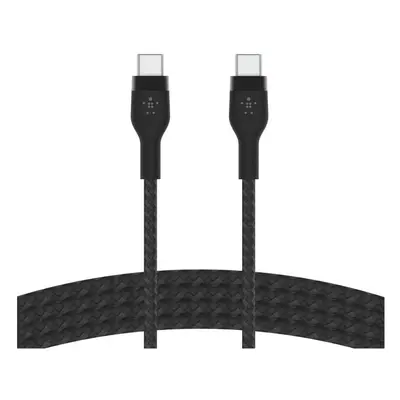 Belkin CAB011bt2MBK BOOST CHARGE™ USB-C do USB-C 2.0 silikonowy w oplocie 2m czarny