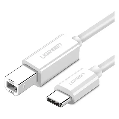 Ugreen USB 2.0 C-B US241 do drukarki 1m biały