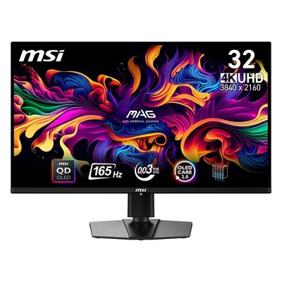 MSI MAG 321UP QD-OLED - 31.5'' | QD-OLED | 4K UHD | 0.03ms | 165Hz | HDR